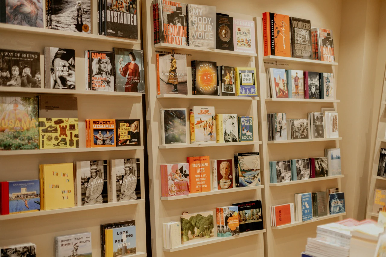 Combines a shared love of reading with a low-pressure environment — see what they pick up and start a conversation from there.