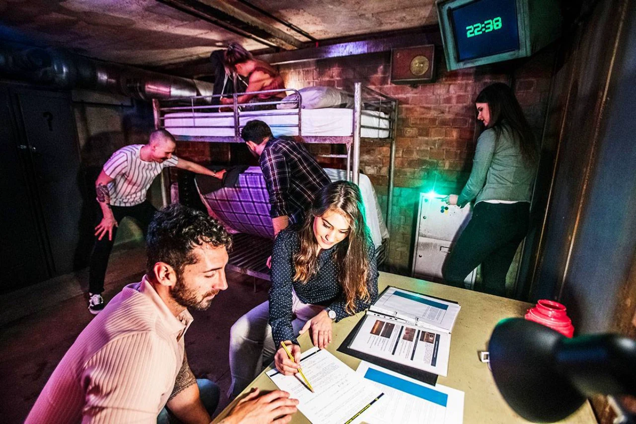 Work together to solve puzzles and escape a themed room within a time limit — a great test of teamwork.