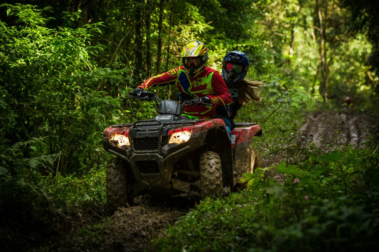 Explore rugged terrain and get your adrenaline pumping on an ATV or in an off-road vehicle through wild landscapes.