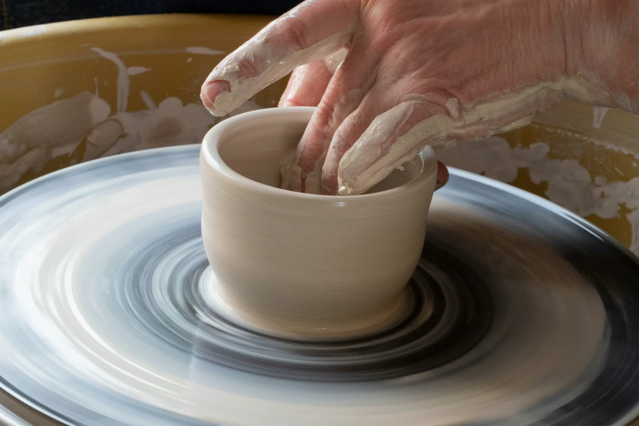 Go to a studio where you can paint pottery, make candles, or try another craft — leave with something you made together.