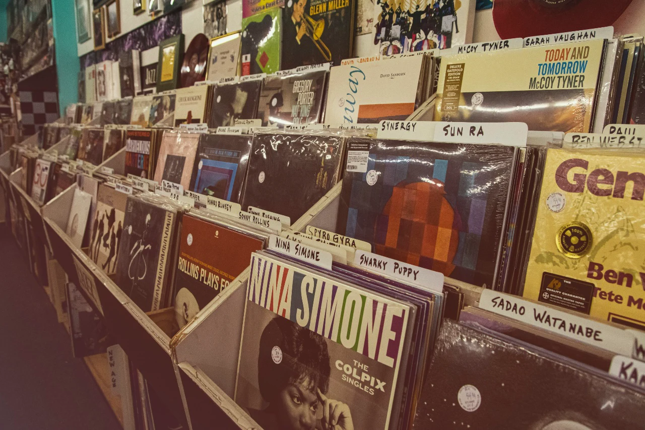 Spend 30–60 minutes exploring a new or favorite bookstore or record shop and see what you each gravitate toward.